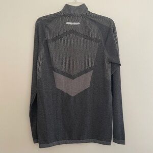 Gray Long Sleeve Women's Top